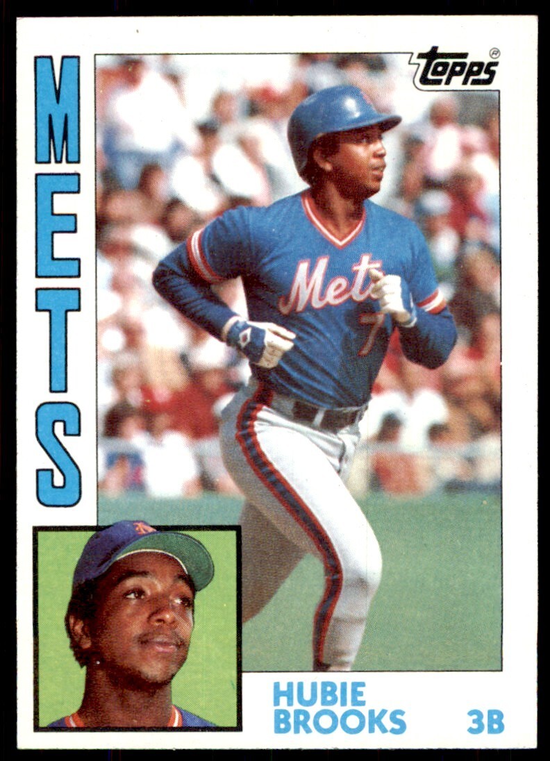 1984 Topps Cards Hubie Brooks 3b New York Mets #368