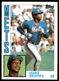 1984 Topps Cards Hubie Brooks . New York Mets #368