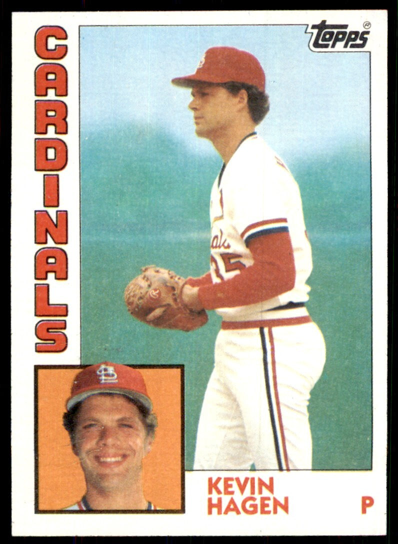 1984 Topps Cards Kevin Hagen Rookie St. Louis Cardinals #337
