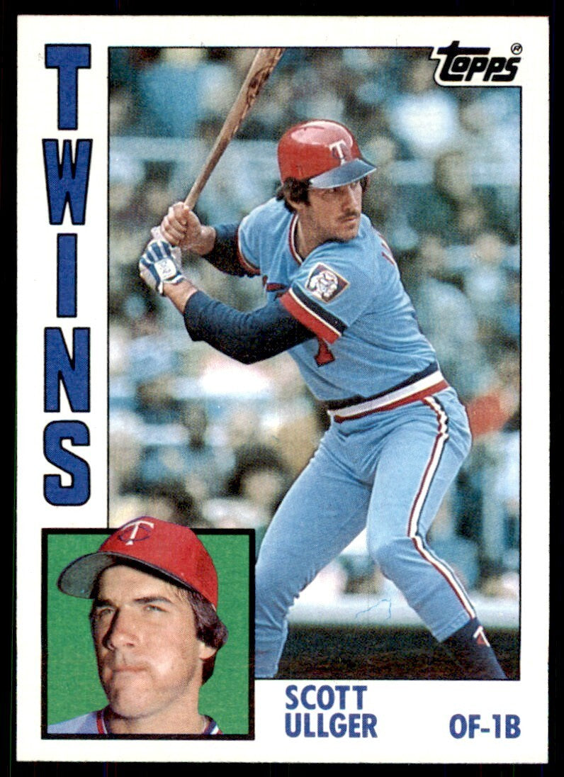 1984 Topps Cards Scott Ullger Rookie 1b Minnesota Twins #551