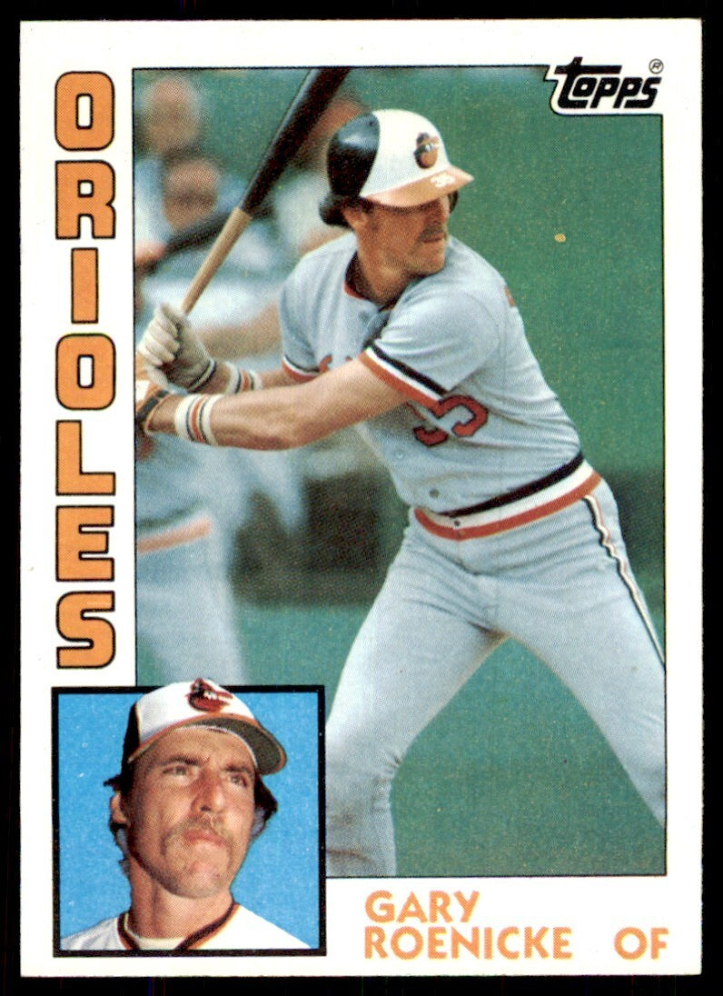 1984 Topps Cards Gary Roenicke of Baltimore Orioles #372