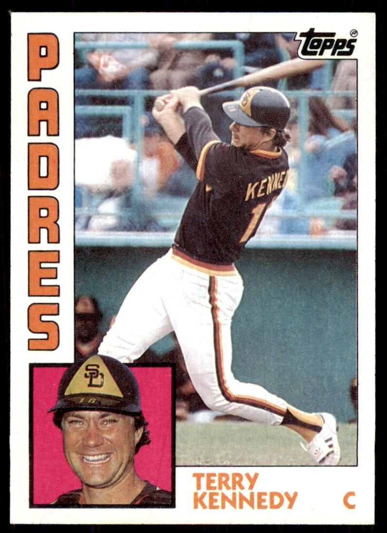 1984 Topps Cards Terry Kennedy c San Diego Padres #455