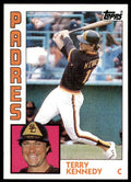 1984 Topps Cards Terry Kennedy San Diego Padres #455