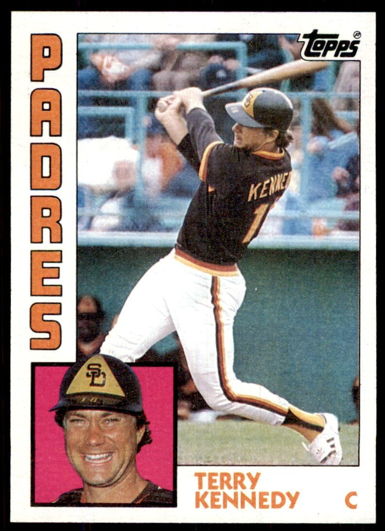1984 Topps Cards Terry Kennedy San Diego Padres #455