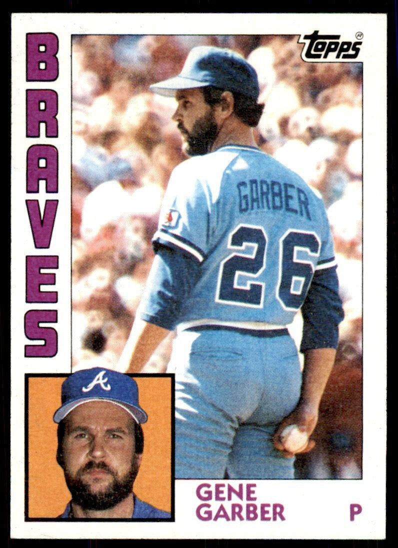 1984 Topps Cards Gene Garber p Atlanta Braves #466