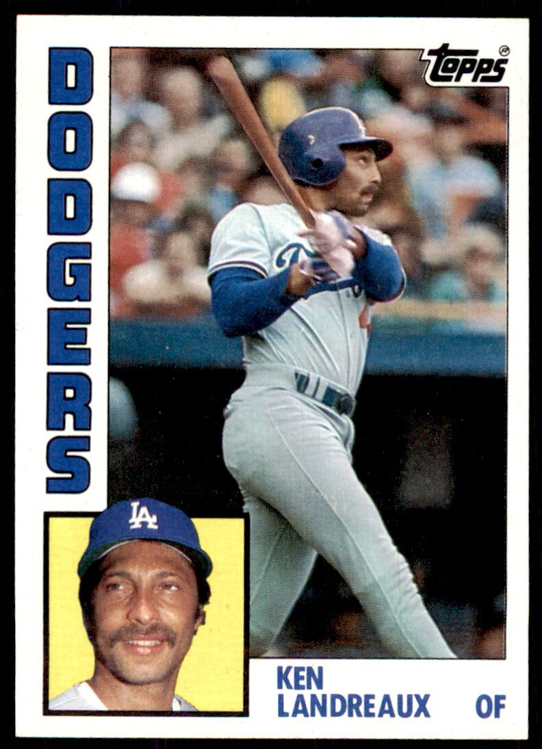 1984 Topps Cards Ken Landreaux . Los Angeles Dodgers #533