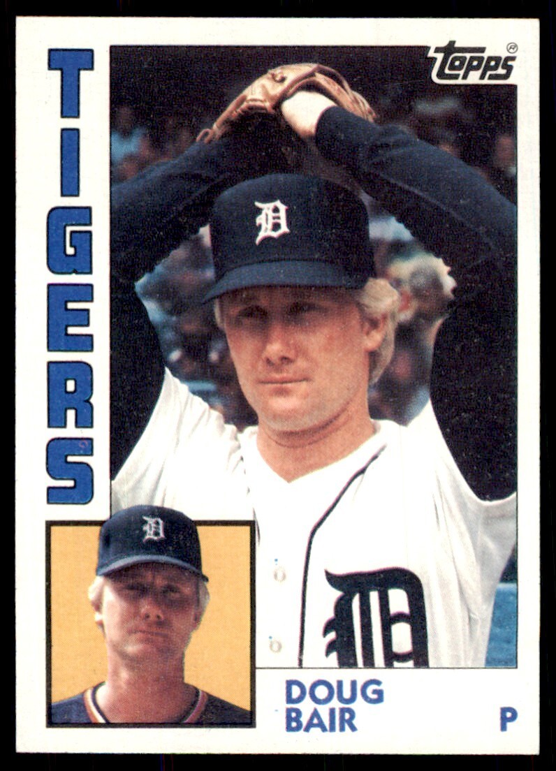 1984 Topps Cards Doug Bair p Detroit Tigers #536