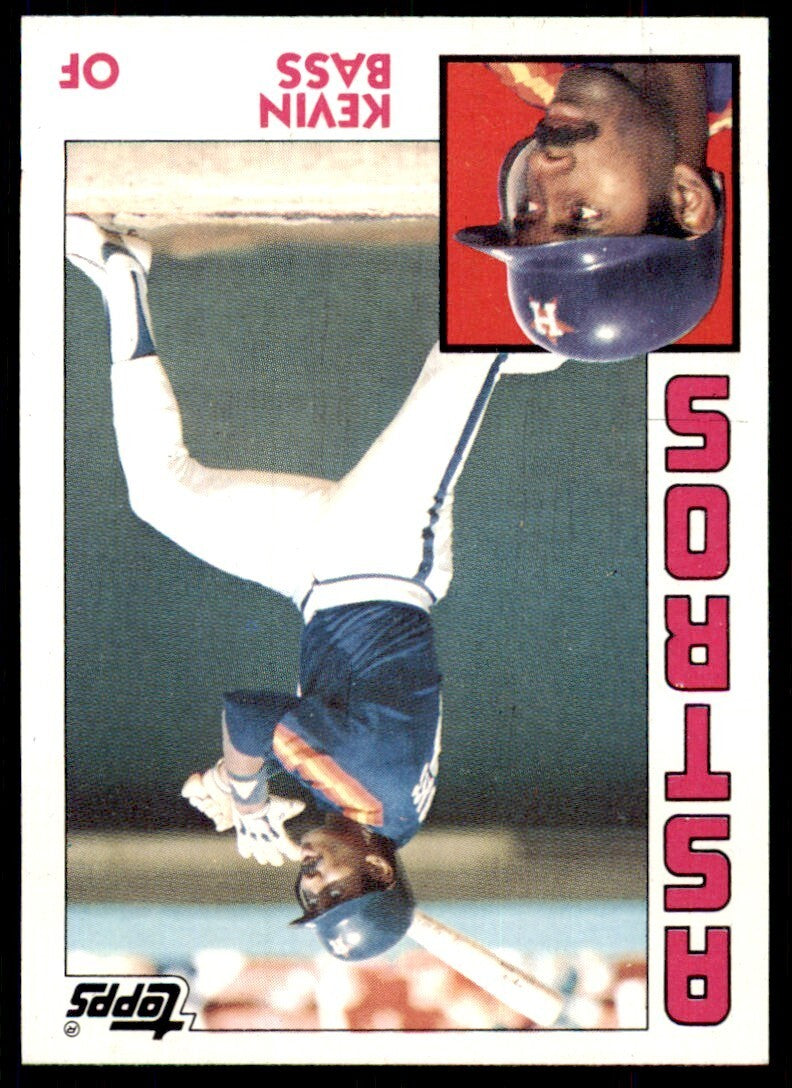 1984 Topps Cards Kevin Bass Houston Astros #538