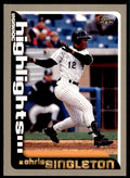 2000 Topps Chris Singleton Baseball Card #219