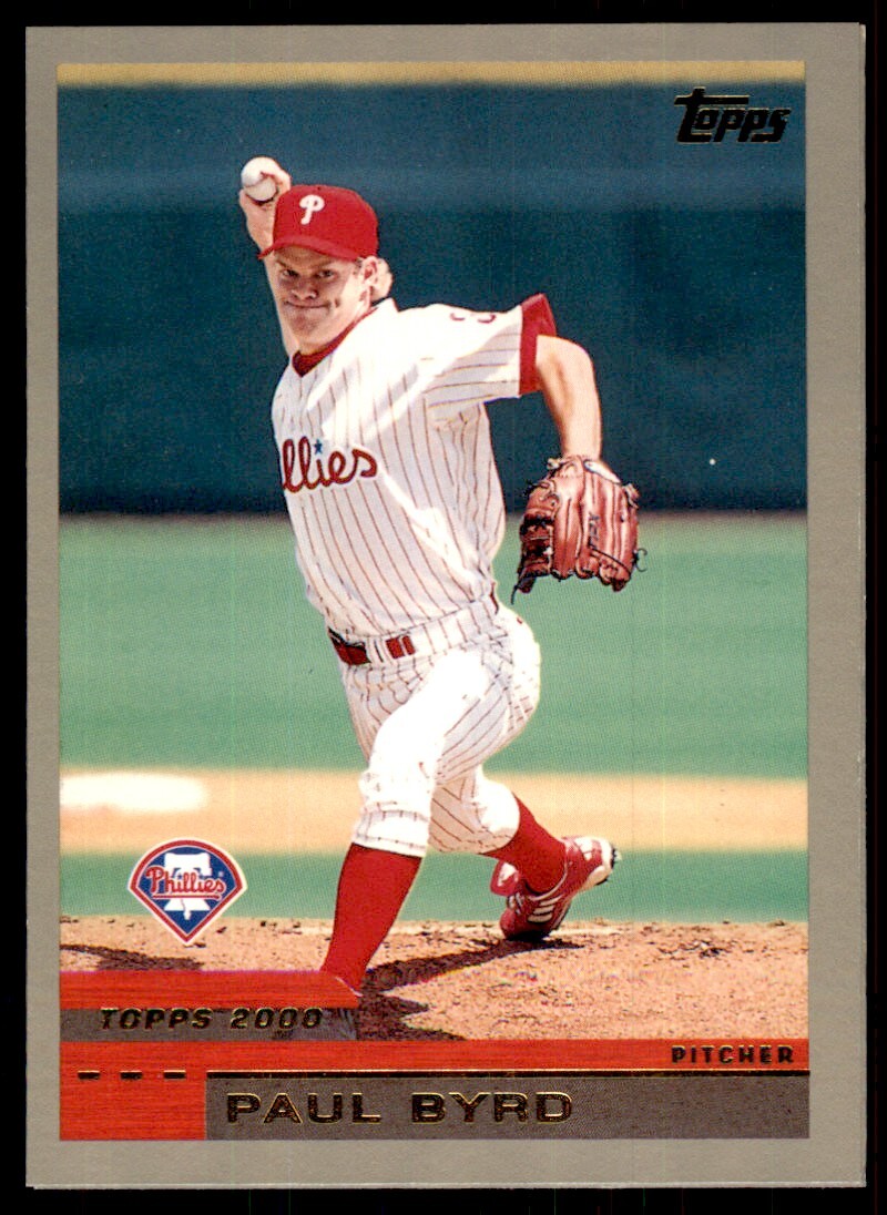 2000 Topps Aaron Sele Baseball Card Philadelphia Phillies #167