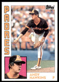 1984 Topps Cards Andy Hawkins Rookie rc San Diego Padres #778