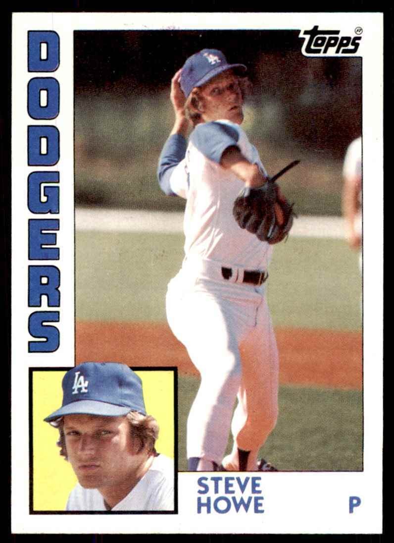 1984 Topps Cards Steve Howe p Los Angeles Dodgers #425