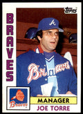 1984 Topps Cards Joe Torre mgr Atlanta Braves #502