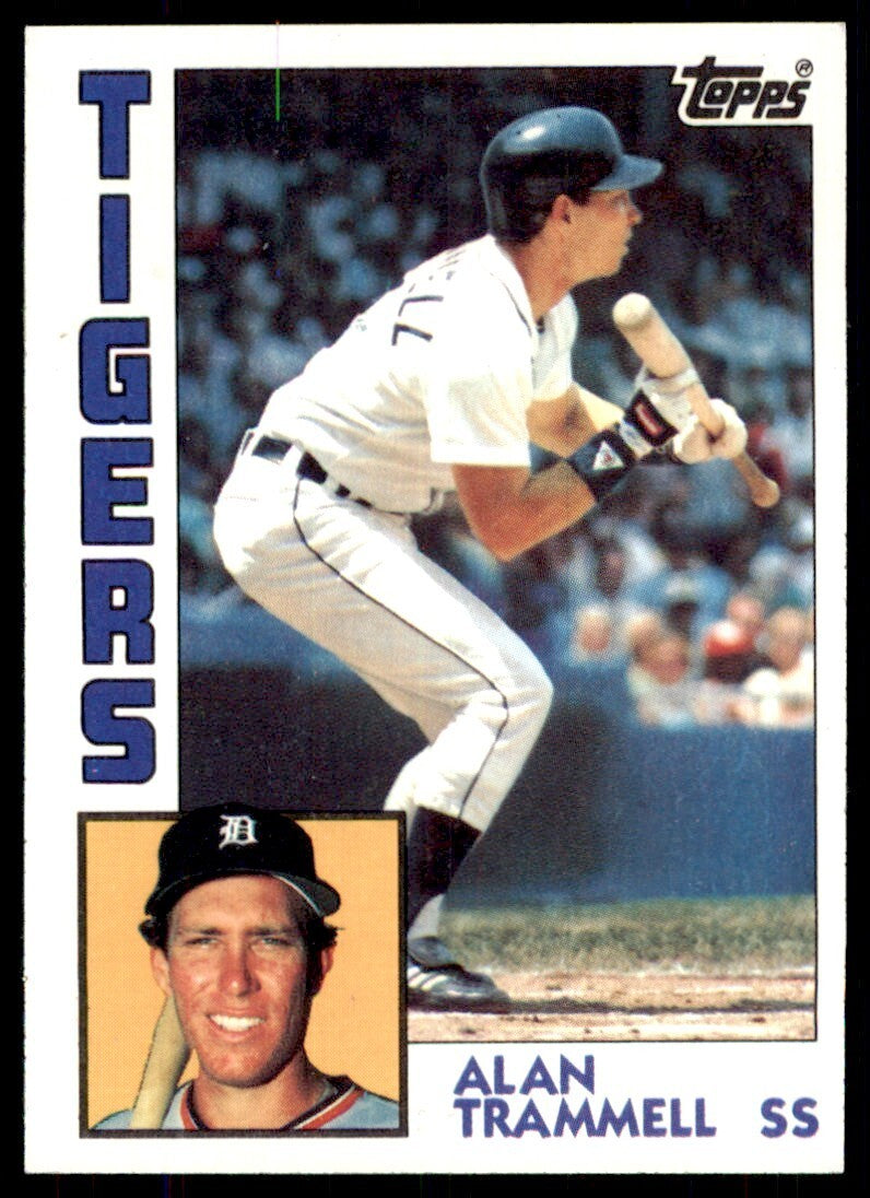 1984 Topps Cards Alan Trammell Detroit Tigers #510