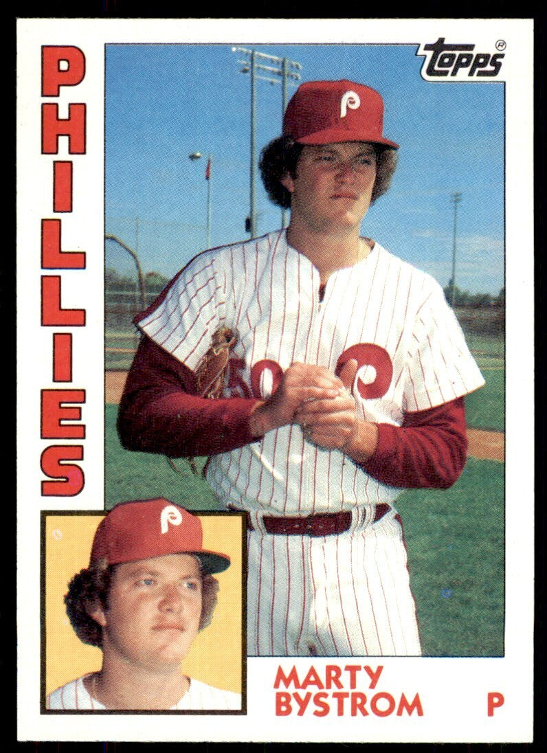 1984 Topps Cards Marty Bystrom p Philadelphia Phillies #511