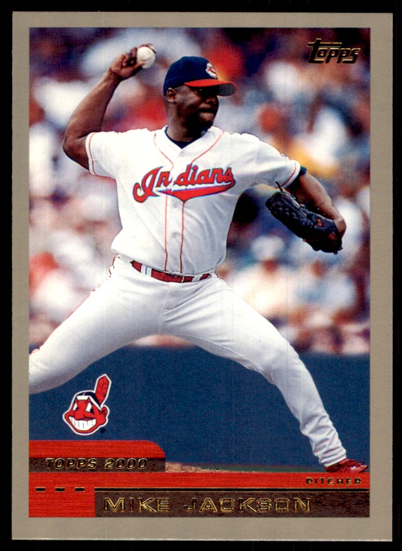 2000 Topps Mike Jackson Baseball Card Cleveland Indians #194