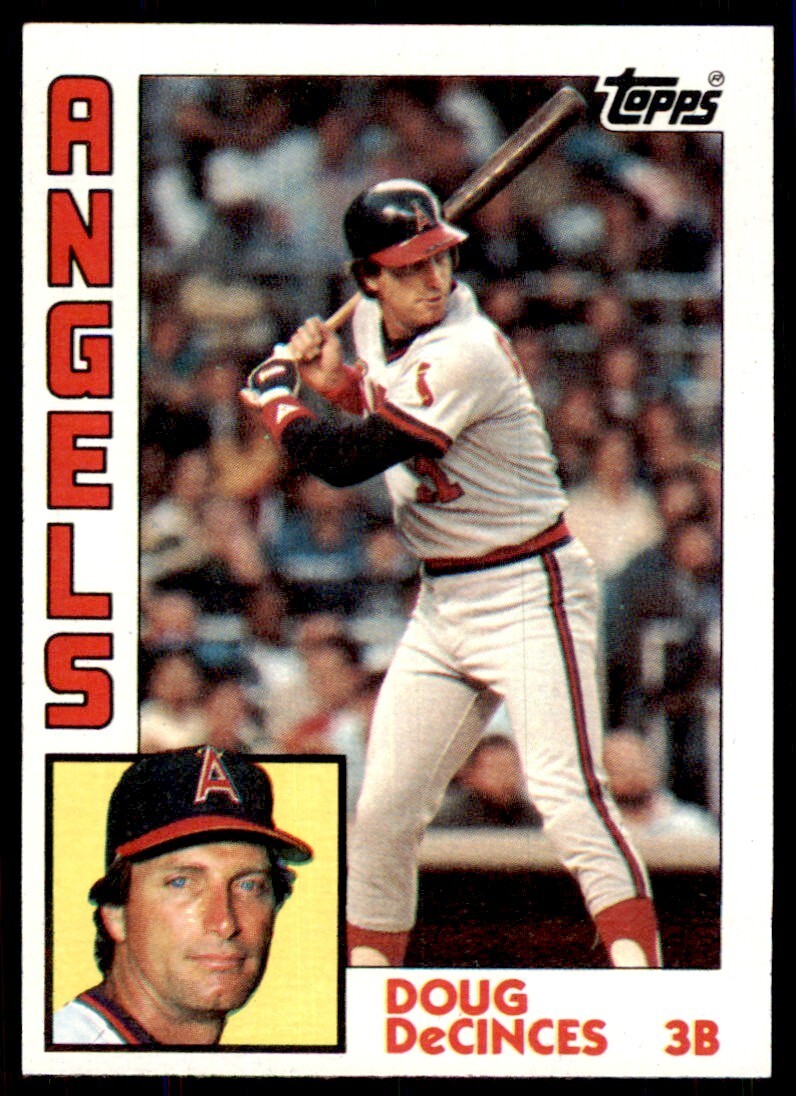 1984 Topps Cards Doug DeCinces 3b California Angels #790