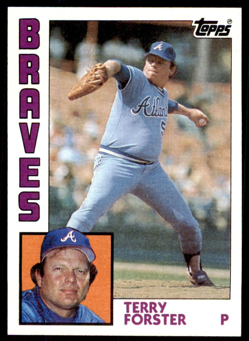 1984 Topps Cards Terry Forster p Atlanta Braves #791
