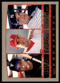 2000 Topps Erubiel Durazo/Pat Burrell/Nick Johnson Baseball Card B #204