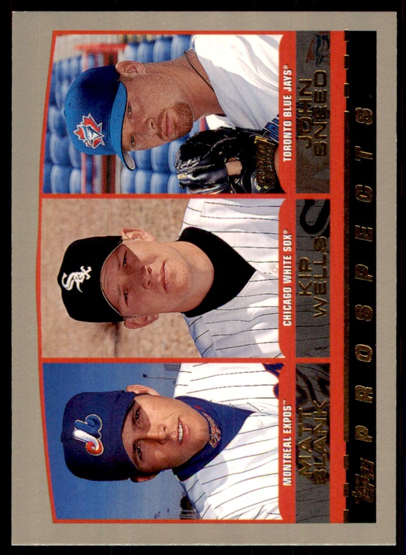 2000 Topps Matt Blank/Kip Wells/John Sneed Baseball Card A #205