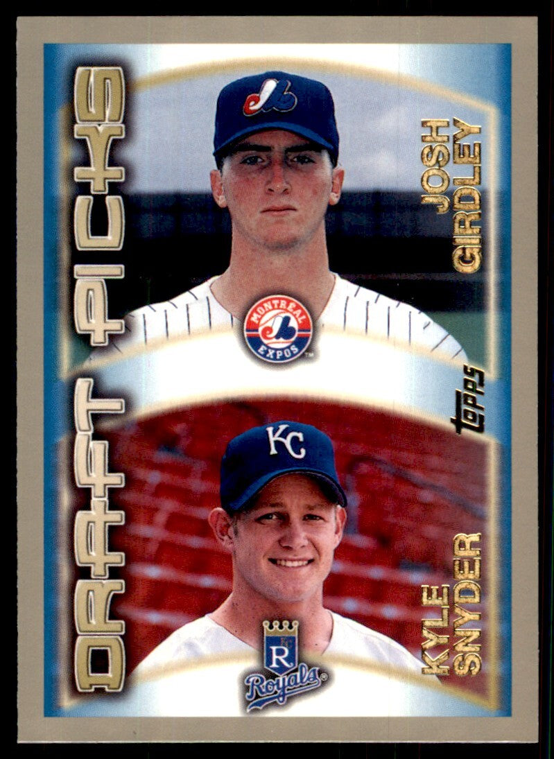 2000 Topps Josh Girdley/Kyle Snyder Baseball Card #211