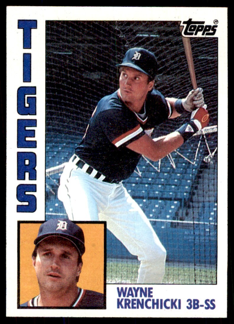 1984 Topps Cards Wayne Krenchicki Detroit Tigers #223