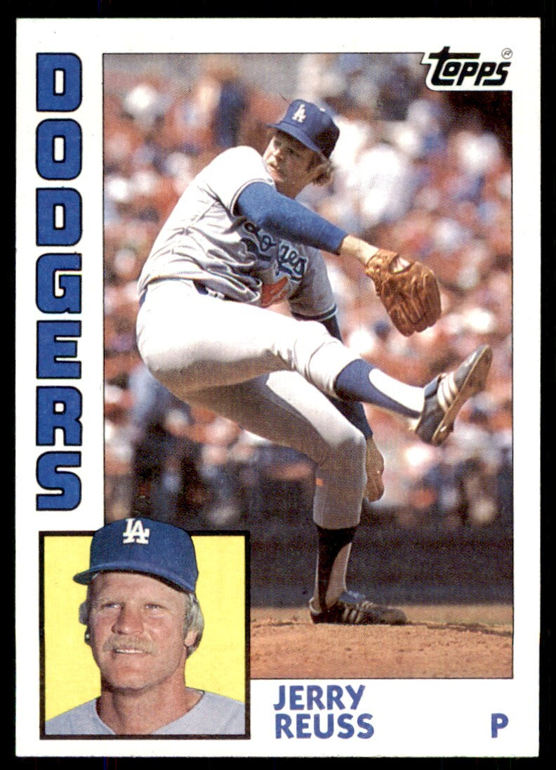 1984 Topps Cards Jerry Reuss p Los Angeles Dodgers #170