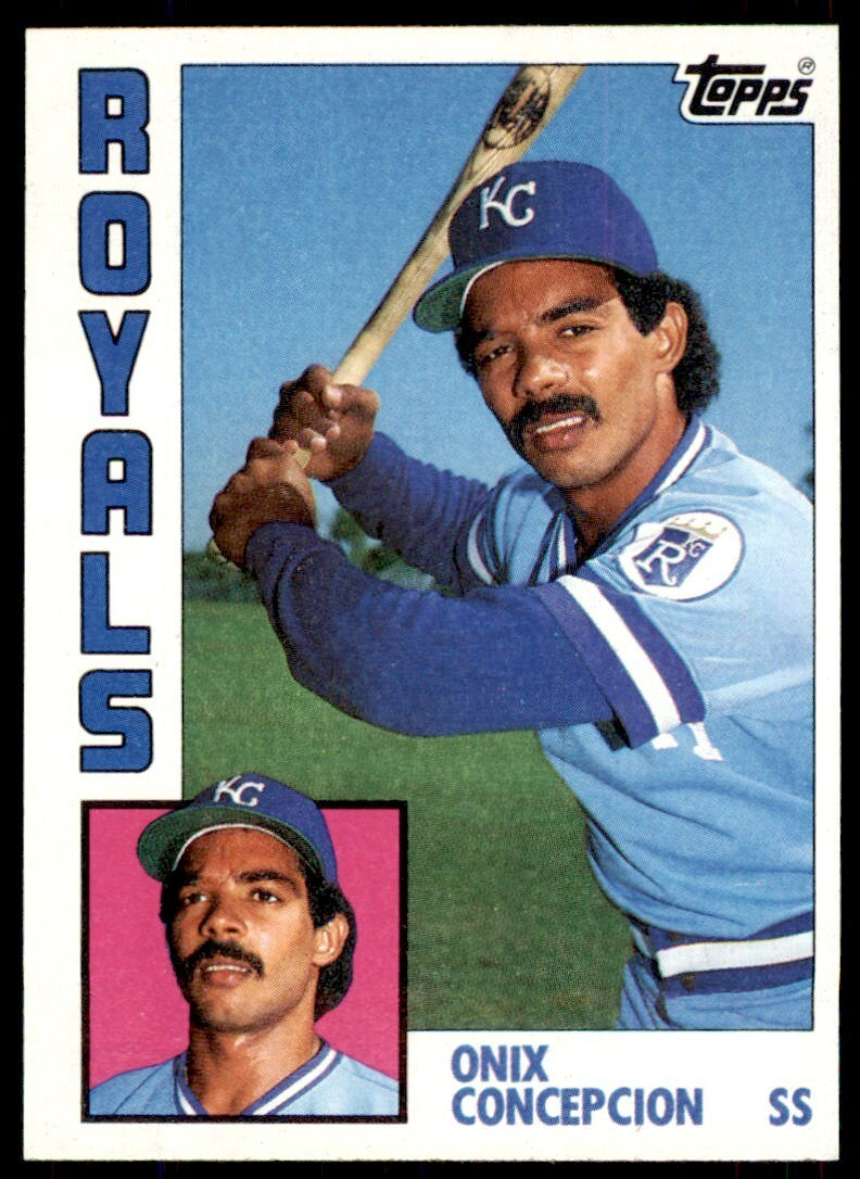 1984 Topps Cards Onix Concepcion Kansas City Royals #247