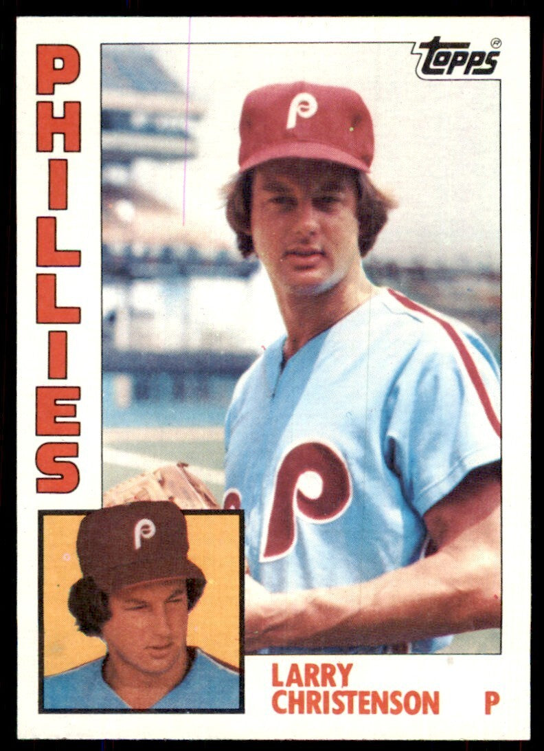 1984 Topps Cards Larry Christenson p Philadelphia Phillies #252