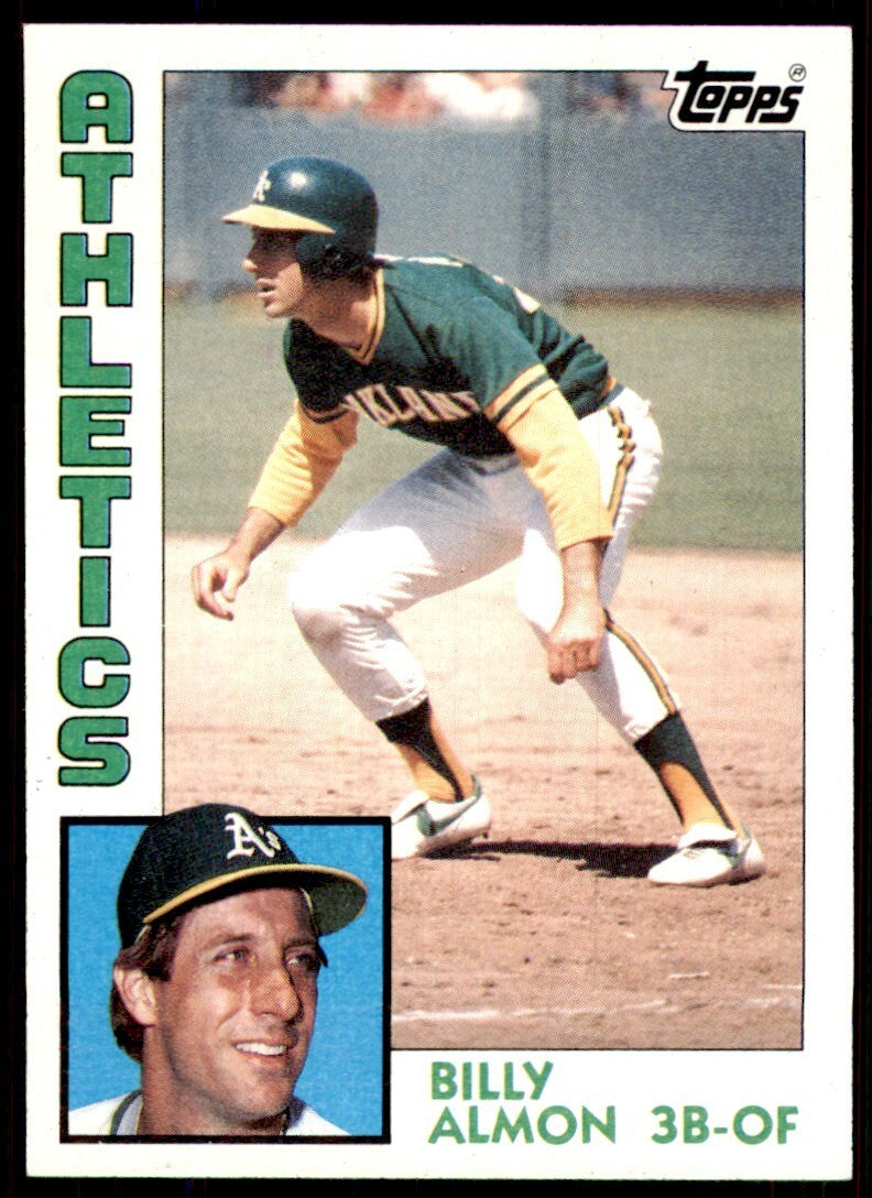 1984 Topps Cards Bill Almon Oakland Athletics #241