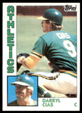 1984 Topps Cards Darryl Cias Rookie . Oakland Athletics #159