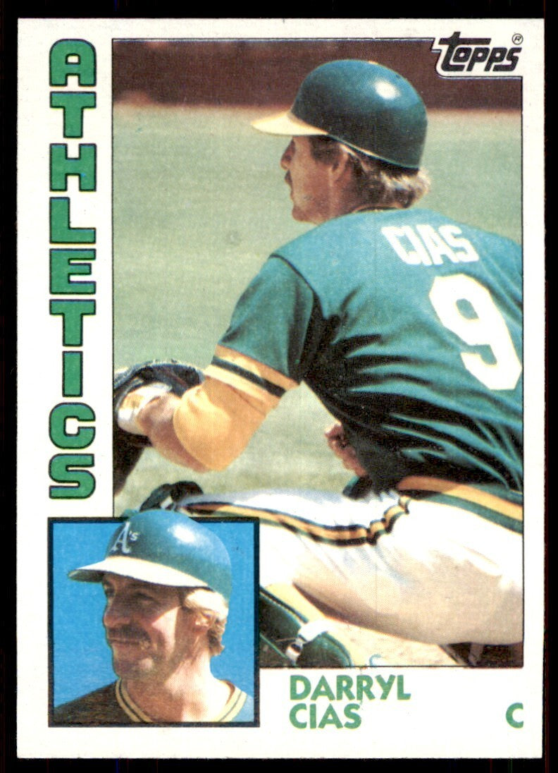 1984 Topps Cards Darryl Cias Rookie . Oakland Athletics #159