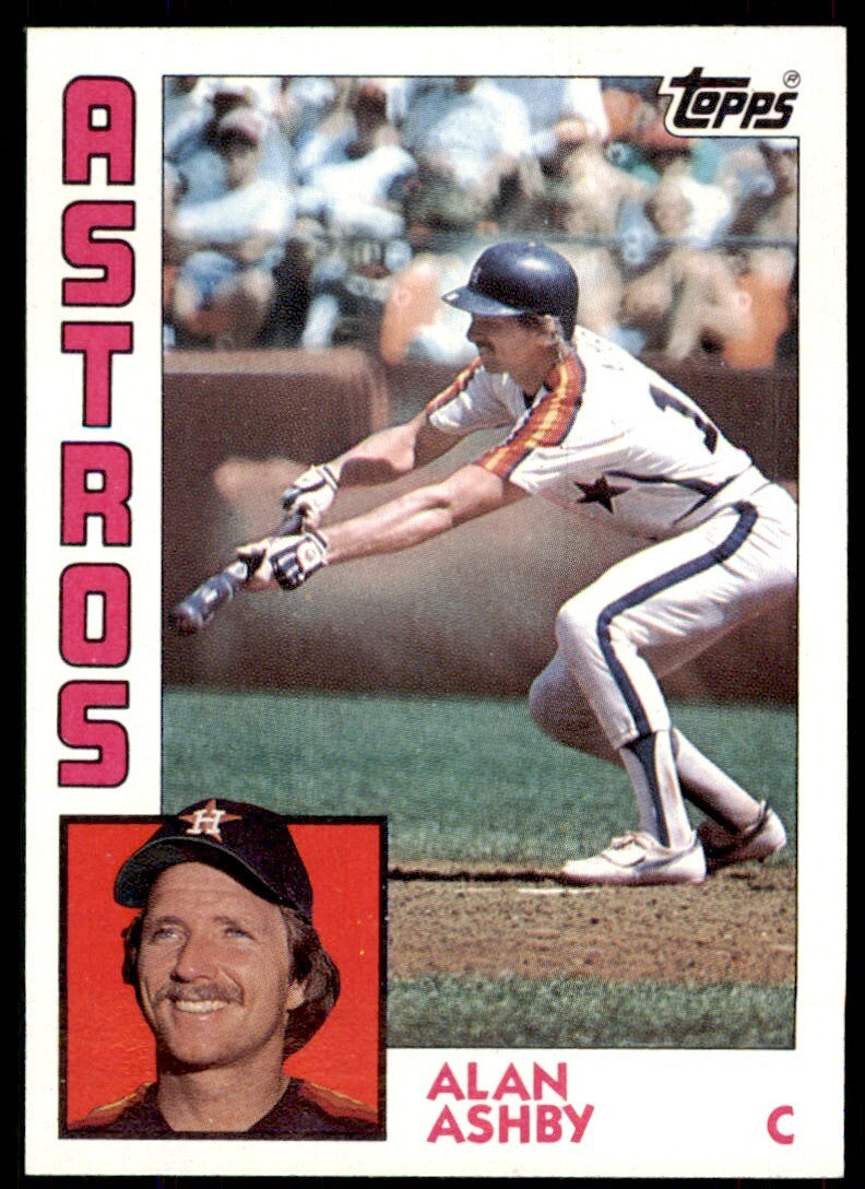1984 Topps Cards Alan Ashby . Houston Astros #217