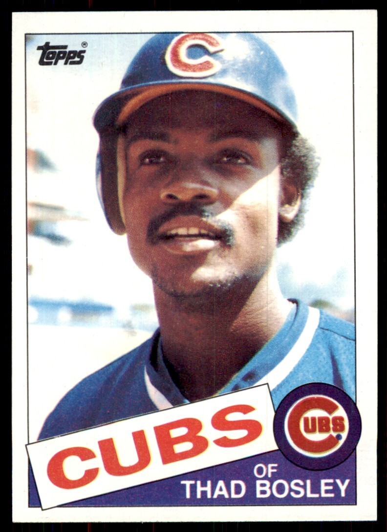 1985 Topps Thad Bosley / Chicago Cubs #432