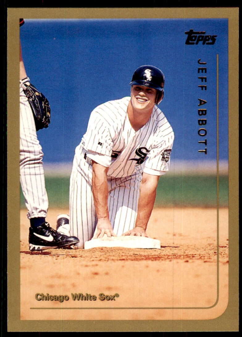 1999 Topps Baseball Card Jeff Abbott Chicago White Sox #271