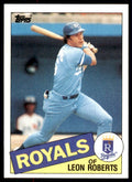 1985 Topps Leon Roberts . Kansas City Royals #217