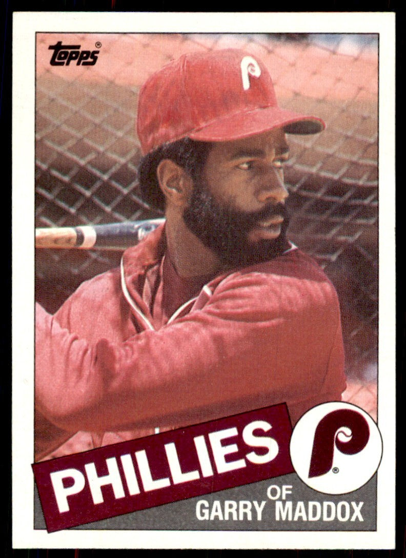 1985 Topps Garry Maddox of Philadelphia Phillies #235