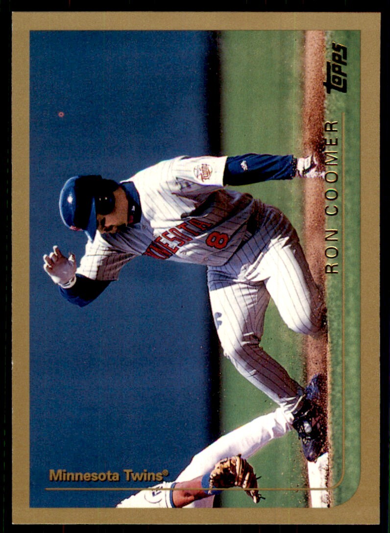 1999 Topps Baseball Card Ron Coomer Minnesota Twins #344