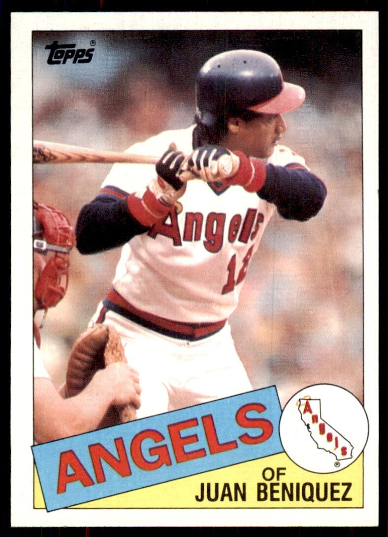 1985 Topps Juan Beniquez California Angels #226