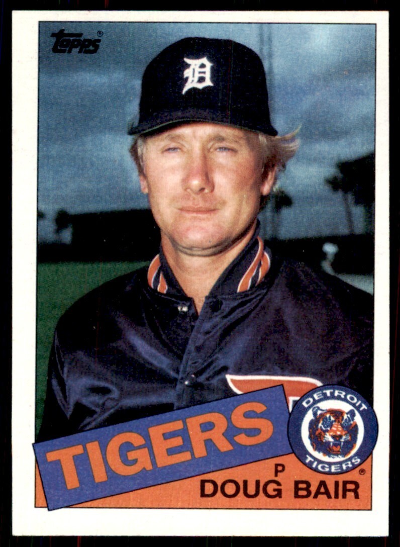 1985 Topps Doug Bair of Detroit Tigers #744
