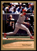 1999 Topps Baseball Card Lee Stevens Texas Rangers #126