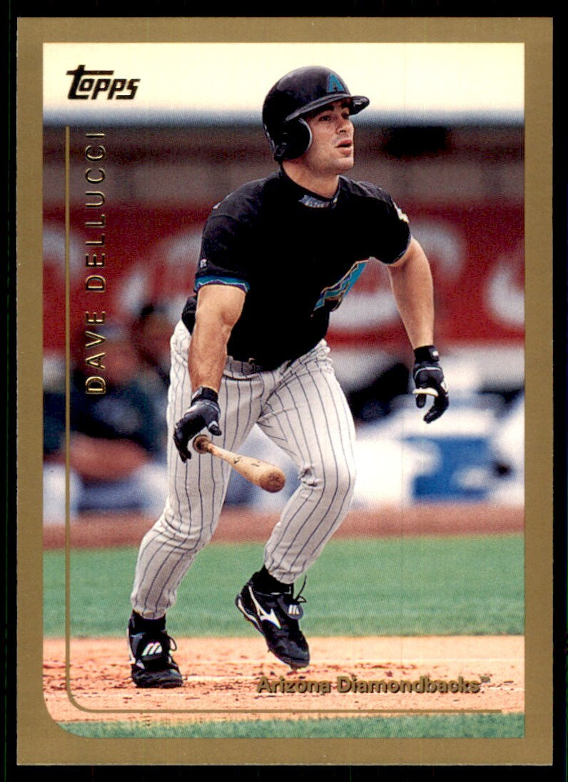 1999 Topps Baseball Card David Dellucci Arizona Diamondbacks #165