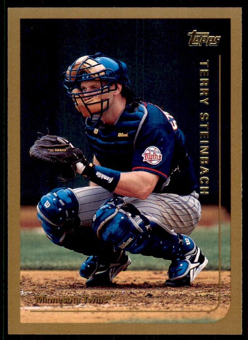 1999 Topps Baseball Card Terry Steinbach Minnesota Twins #146