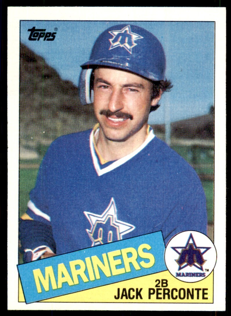 1985 Topps Jack Perconte / Seattle Mariners #172