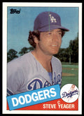 1985 Topps Steve Yeager . Los Angeles Dodgers #148