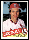 1985 Topps Steve Braun c St. Louis Cardinals #152