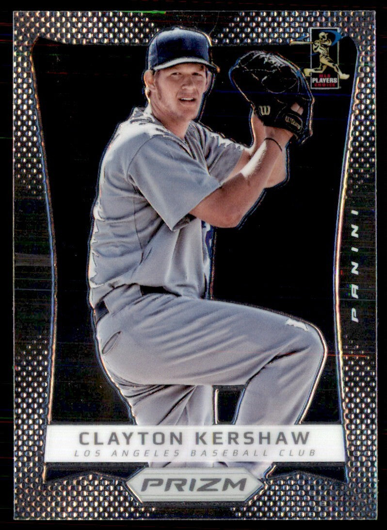 2013 Panini Prizm Clayton Kershaw Los Angeles Dodgers #29