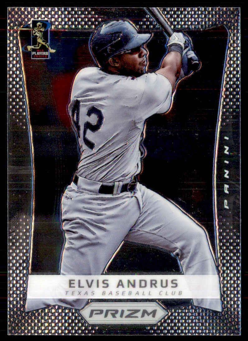 2013 Panini Prizm Elvis Andrus Texas Rangers #21