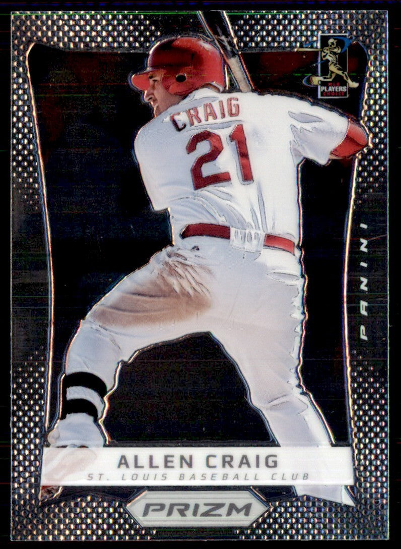 2013 Panini Prizm Allen Craig St. Louis Cardinals #91