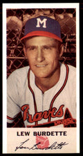1988 JALFCO 1954 Johnston Cookies Reprints Lew Burdette Milwaukee Braves #33